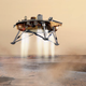 Illustration for article titled Jumping robots with radioactive rockets could someday explore Mars